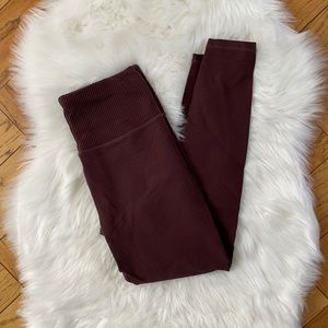 RIBBED GLYDER LEGGINGS